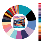 Colour wheel / palette