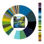 Colour wheel / palette