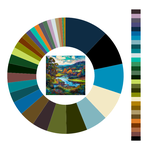 Colour wheel / palette