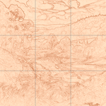 Sepia sketch with grid