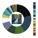 Colour wheel / palette