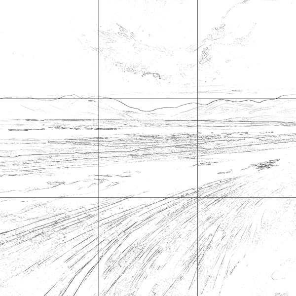 Sketch with grid