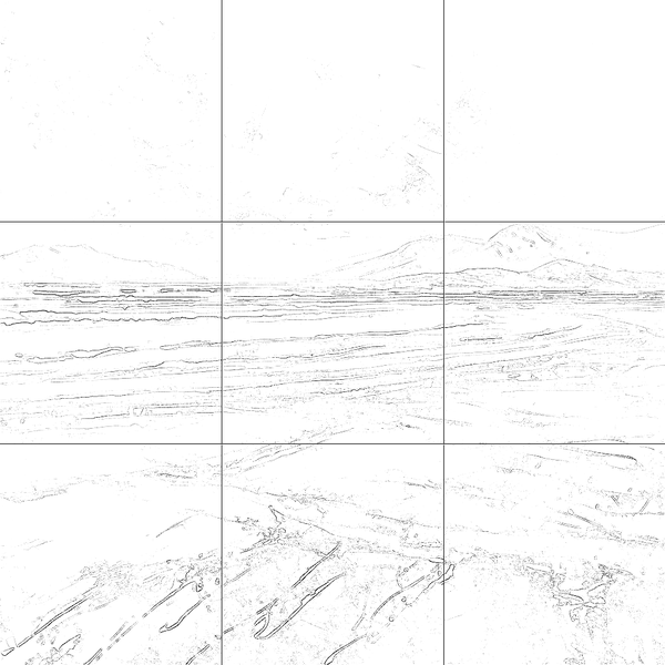 Sketch with grid