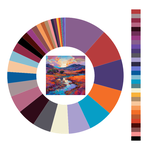 Colour wheel / palette