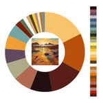 Colour wheel / palette