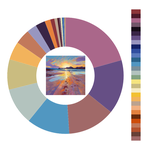 Colour wheel / palette