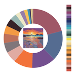 Colour wheel / palette