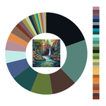 Colour wheel / palette