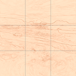 Sepia sketch with grid