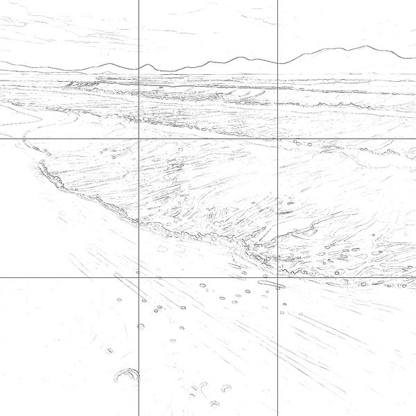 Sketch with grid