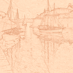 Sepia sketch