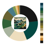 Colour wheel / palette