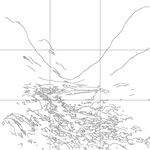 Line drawing with grid