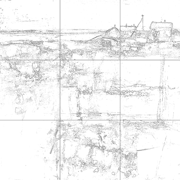 Sketch with grid