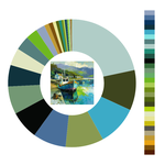 Colour wheel / palette