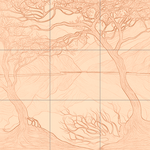 Sepia sketch with grid