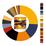 Colour wheel / palette