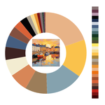 Colour wheel / palette