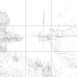 Sketch with grid