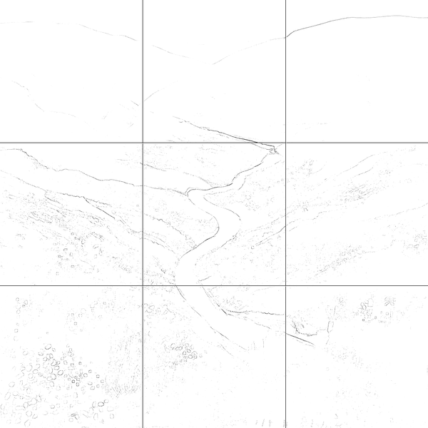 Sketch with grid