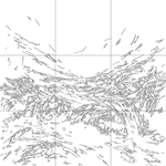 Line drawing with grid