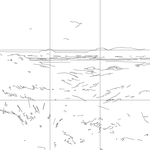 Line drawing with grid