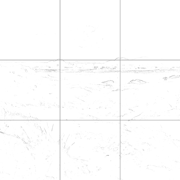 Sketch with grid