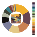 Colour wheel / palette