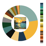 Colour wheel / palette