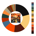 Colour wheel / palette