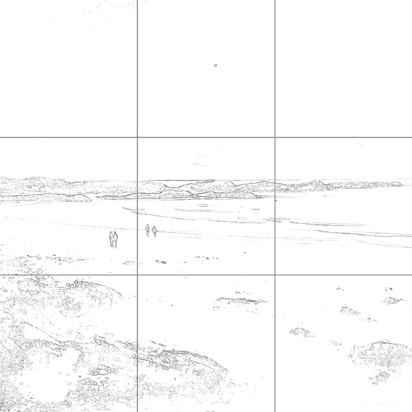 Sketch with grid