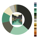 Colour wheel / palette