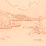 Sepia sketch