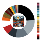 Colour wheel / palette