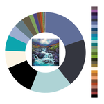 Colour wheel / palette