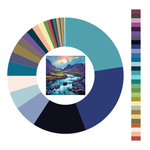 Colour wheel / palette