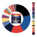 Colour wheel / palette