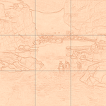 Sepia sketch with grid