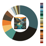 Colour wheel / palette