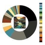 Colour wheel / palette