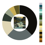 Colour wheel / palette