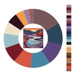 Colour wheel / palette