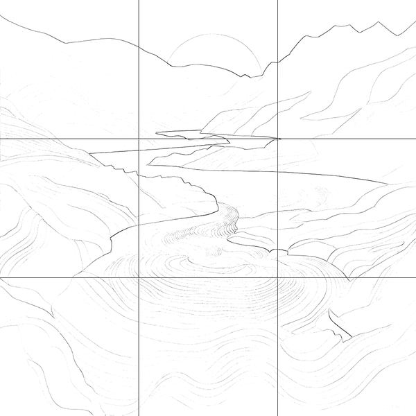 Sketch with grid