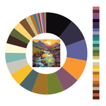 Colour wheel / palette