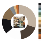 Colour wheel / palette