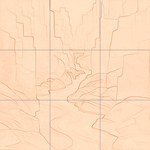 Sepia sketch with grid