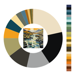 Colour wheel / palette