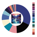 Colour wheel / palette