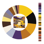 Colour wheel / palette