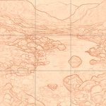 Sepia sketch with grid